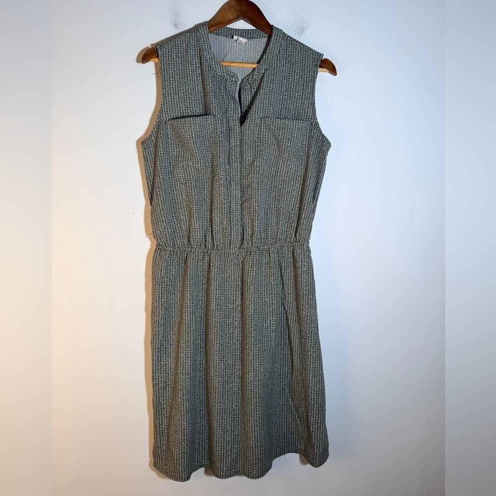 Merona Elegant Sleeveless Gray Dress